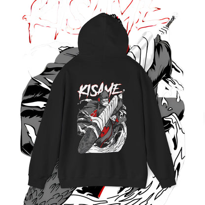 Kisame Hoshigaki Naruto Back Print Hoodie – Premium Cotton Anime Streetwear