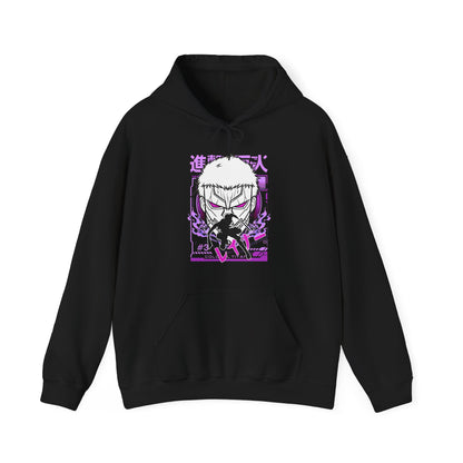 Reiner Braun Hoodie – 100% Cotton Attack On Titan Anime Hoodie for AOT Fans