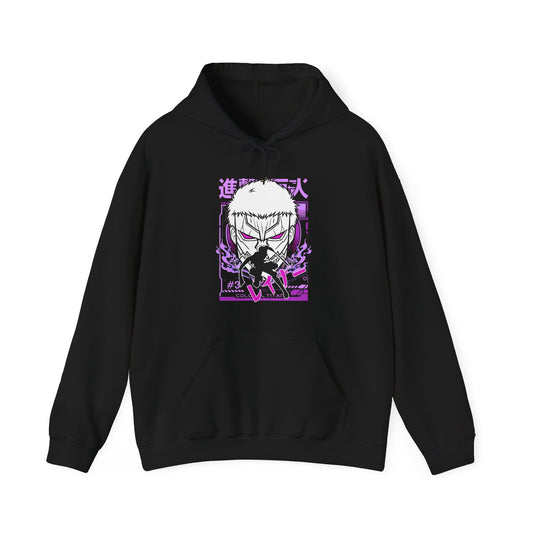 Reiner Braun Hoodie – 100% Cotton Attack On Titan Anime Hoodie for AOT Fans