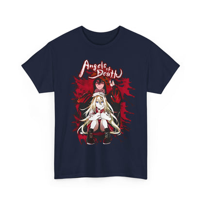 Angels of Death T-Shirt – 100% Cotton Anime Horror Tee for Fans