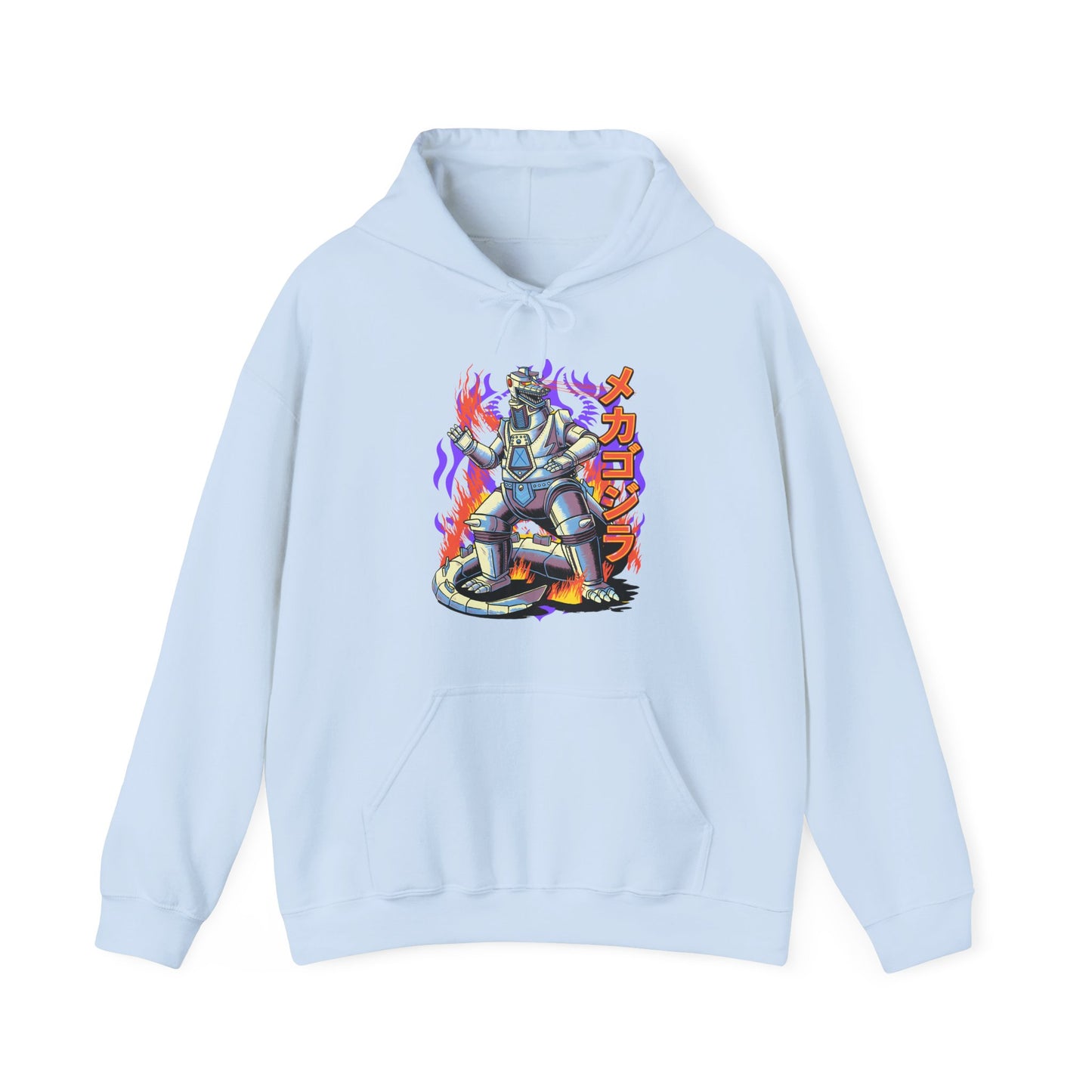 Mechagodzilla Kaiju Hoodie – 100% Cotton | Monsterverse Anime Streetwear for Kaiju Fans