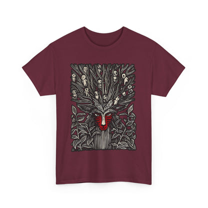 Forest Spirit Studio Ghibli T-Shirt – 100% Cotton Anime Tee for Ghibli Fans
