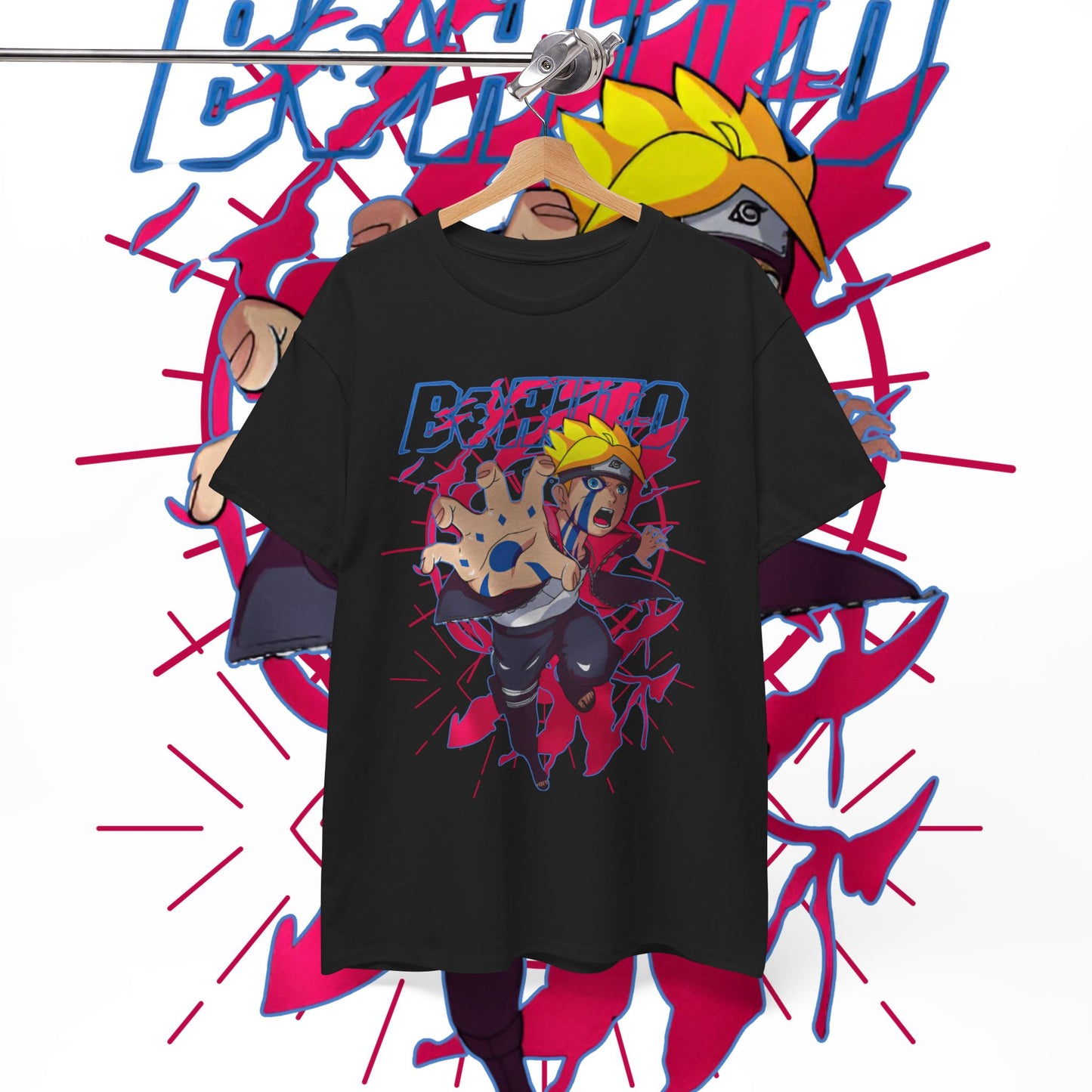 Boruto Hero Anime T-Shirt | 100% Cotton Ninja Streetwear Tee