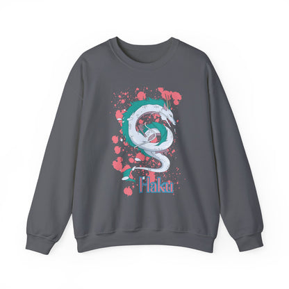 Haku Spirited Away Sweatshirt – 100% Cotton Studio Ghibli Dragon Spirit Pullover