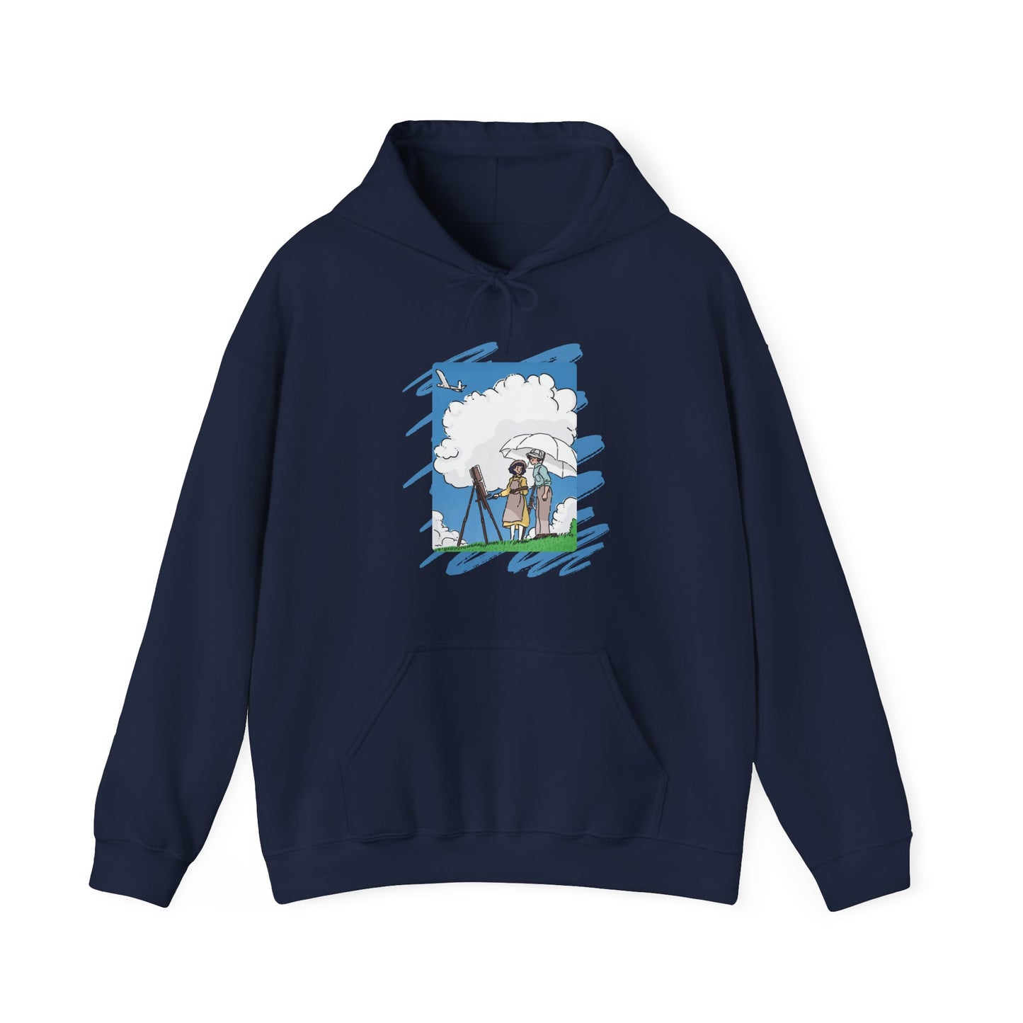 The Wind Rises Studio Ghibli Hoodie – 100% Cotton Anime Pullover for Ghibli Fans