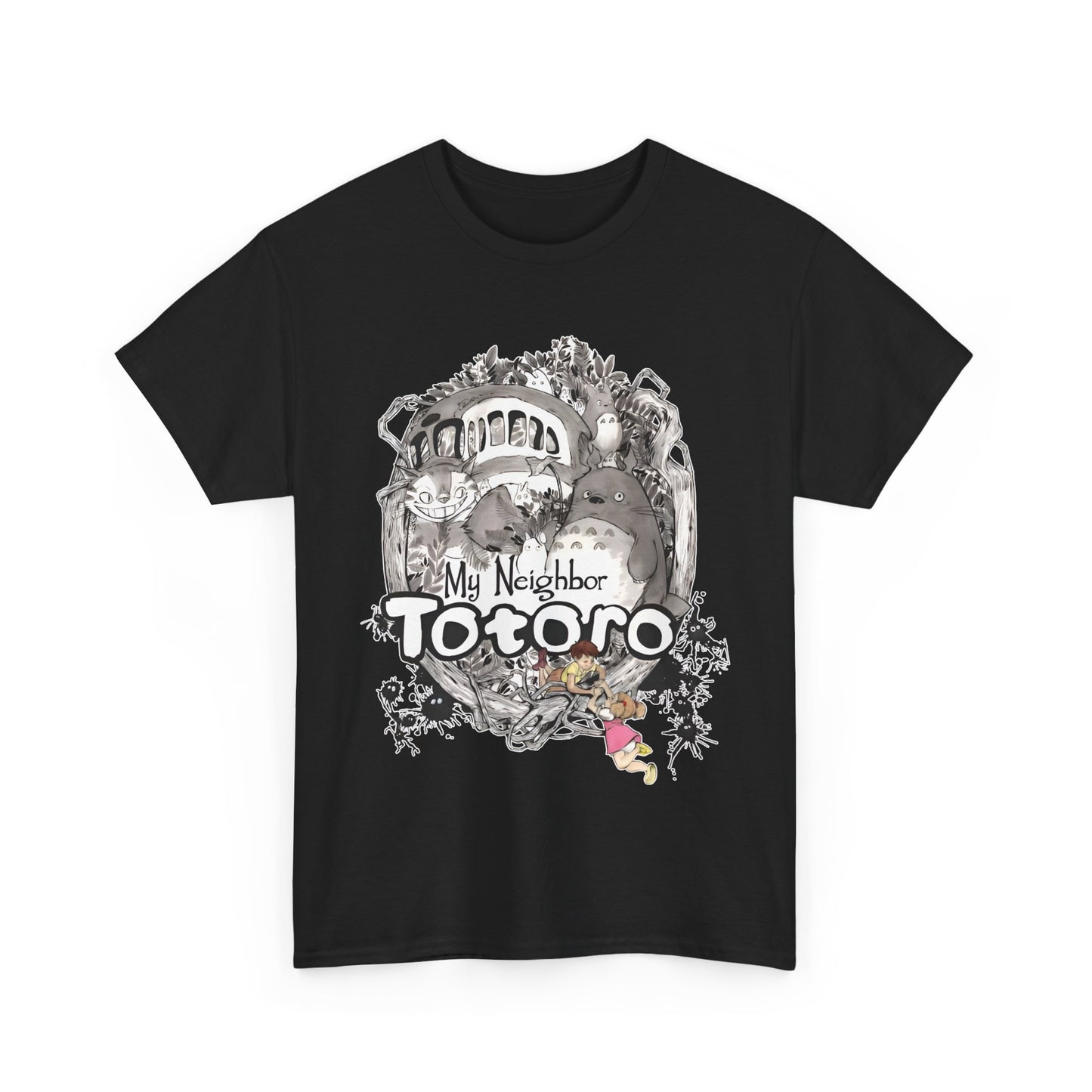 Totoro Anime Art T-Shirt | 100% Cotton Studio Ghibli Graphic Tee