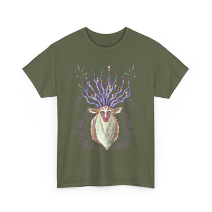 Forest Spirit T-Shirt – 100% Cotton Princess Mononoke Shirt | Studio Ghibli Forest God Tee