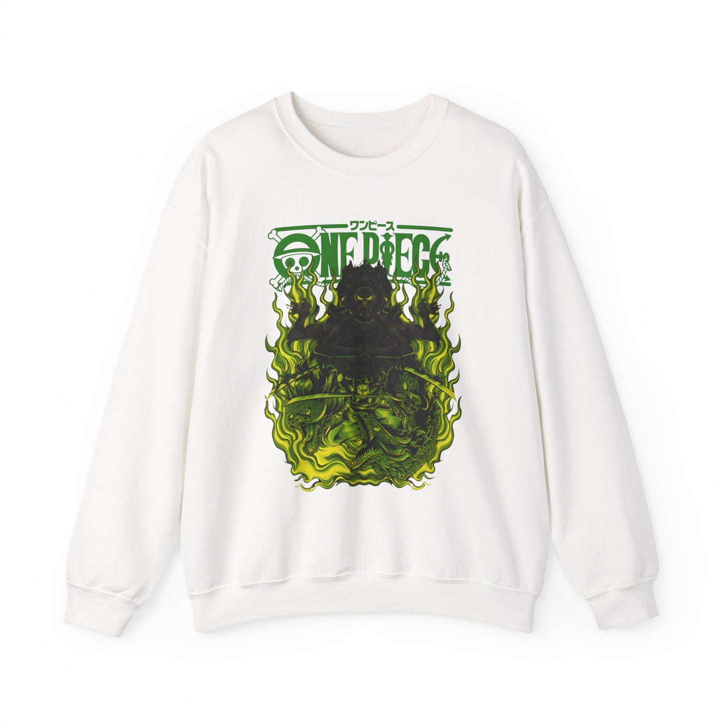 Roronoa Zoro One Piece Sweatshirt – 100% Cotton Anime Pullover for Swordsman Fans