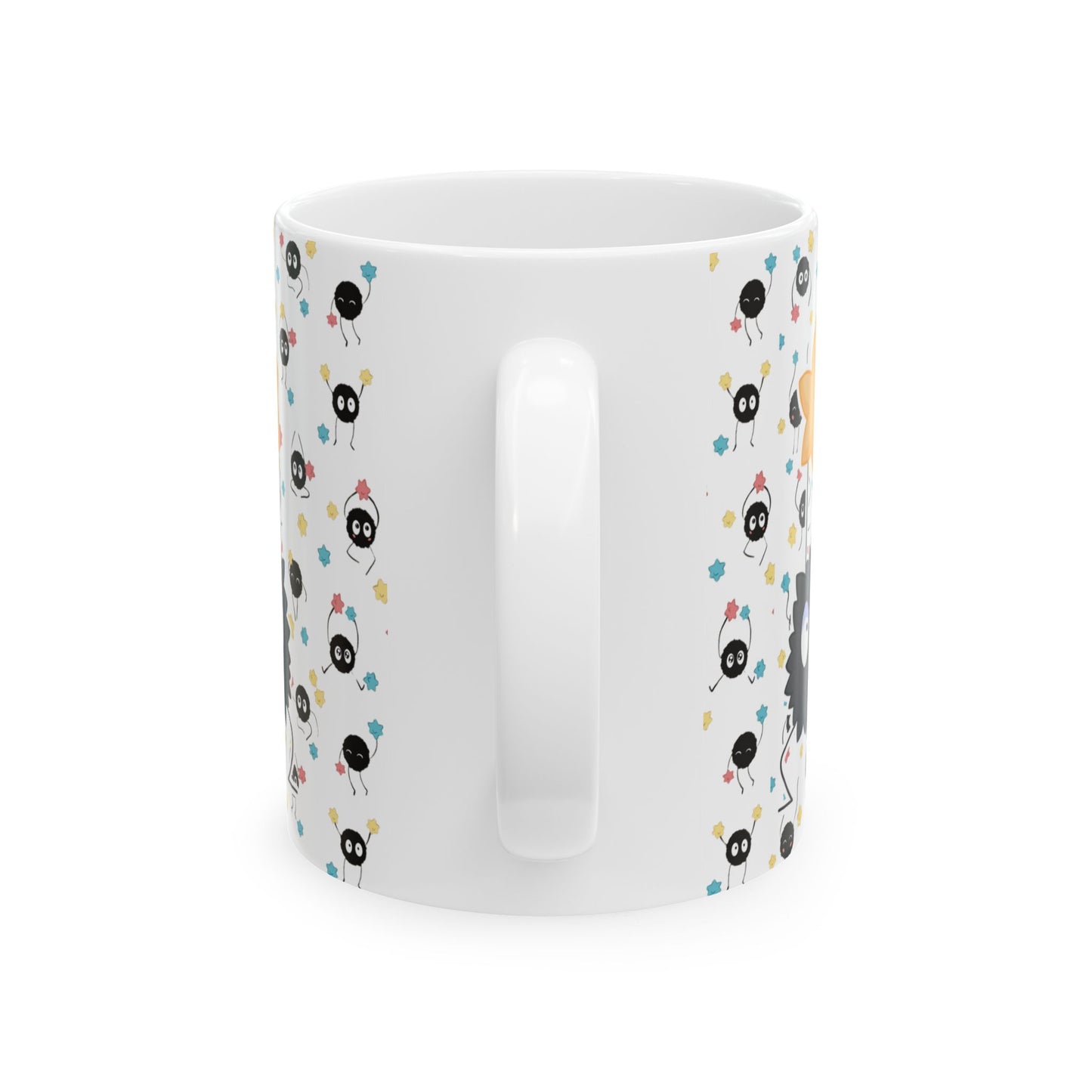 Soot Sprites Mug – Cute Studio Ghibli Coffee Cup – 11oz & 15oz Ceramic Anime Gift