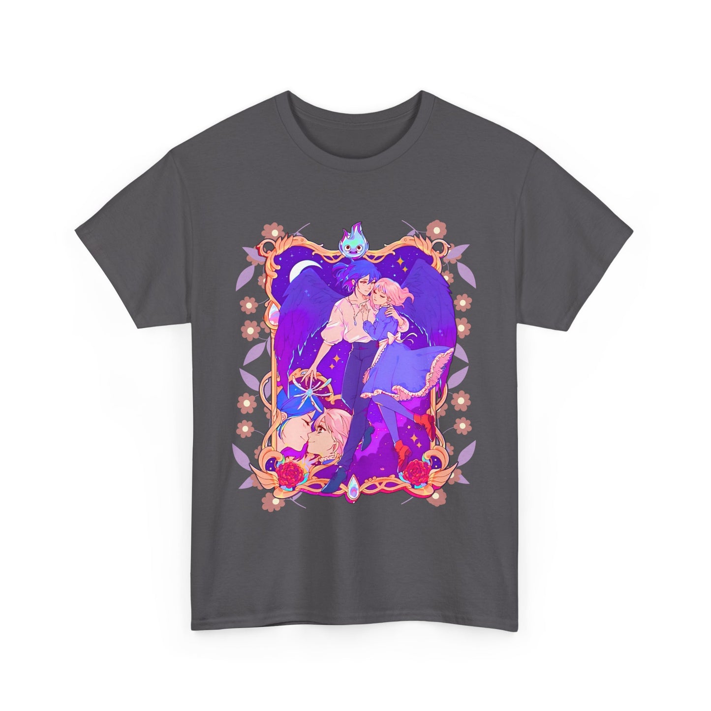 Howl’s Moving Castle Shirt – 100% Cotton Ghibli Anime T-Shirt