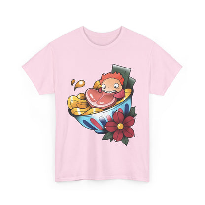 Ponyo Snack Jam T-Shirt | 100% Cotton Studio Ghibli Anime Tee