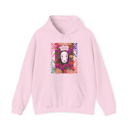 No Face Spirited Away Hoodie – 100% Cotton Gildan 18500 | Studio Ghibli Anime Hoodie