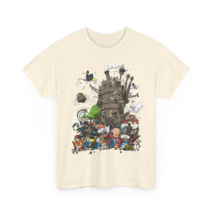 All Ghibli Characters T-Shirt – 100% Cotton Anime Fan Tee