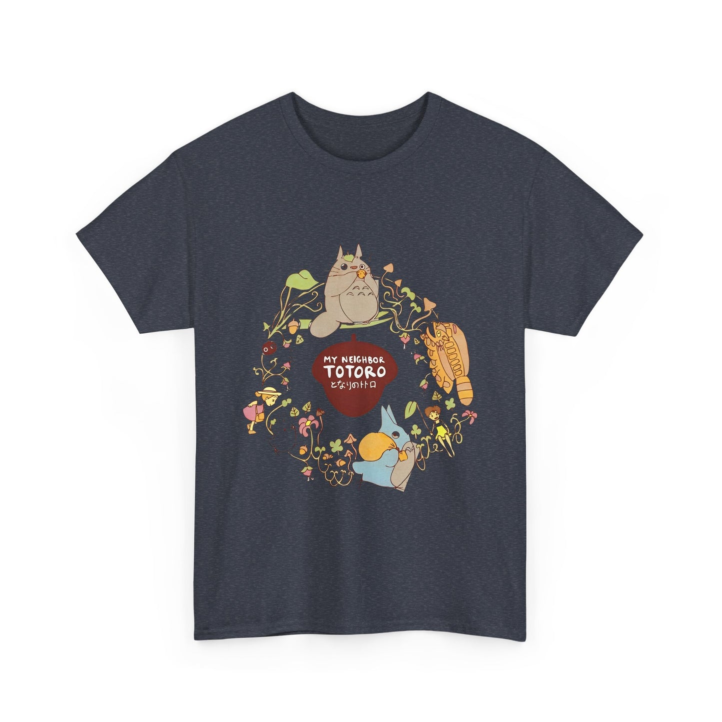 Princess Mononoke Characters Shirt – Ghibli Cotton Anime Tee
