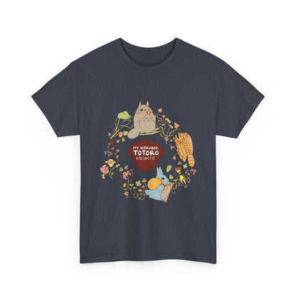 Princess Mononoke Characters Shirt – Ghibli Cotton Anime Tee