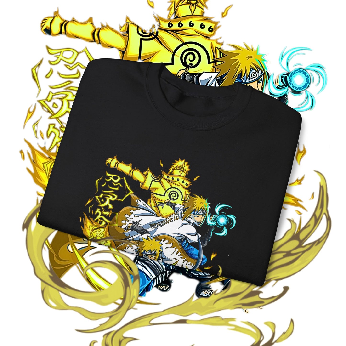 Minato Namikaze Naruto Anime Cotton Sweatshirt