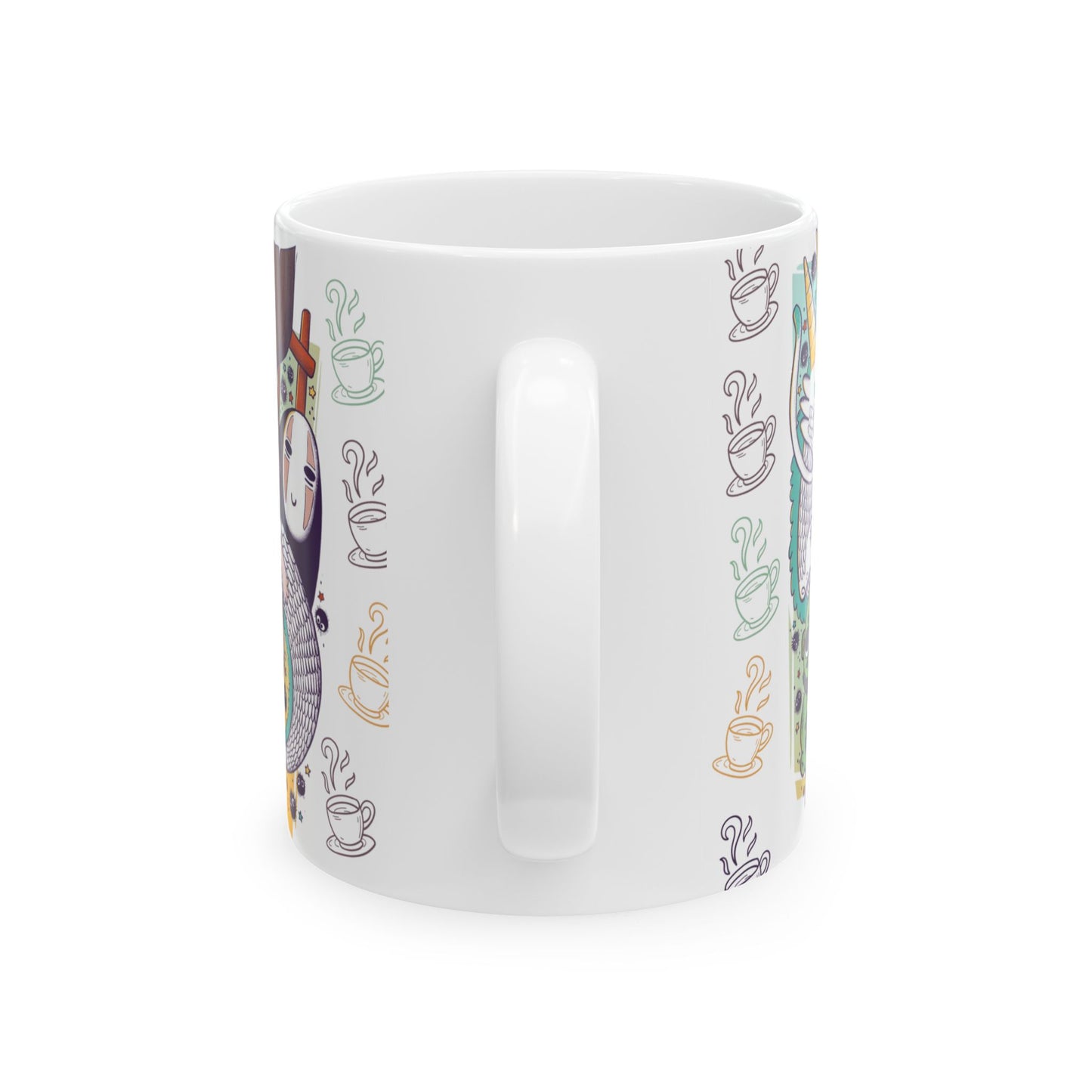 Spirited Away Mug – Studio Ghibli Coffee Cup 11oz & 15oz – Anime Gift Featuring Chihiro & Haku