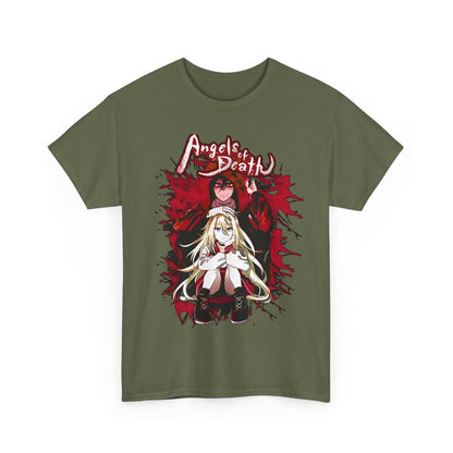 Angels of Death T-Shirt – 100% Cotton Anime Horror Tee for Fans
