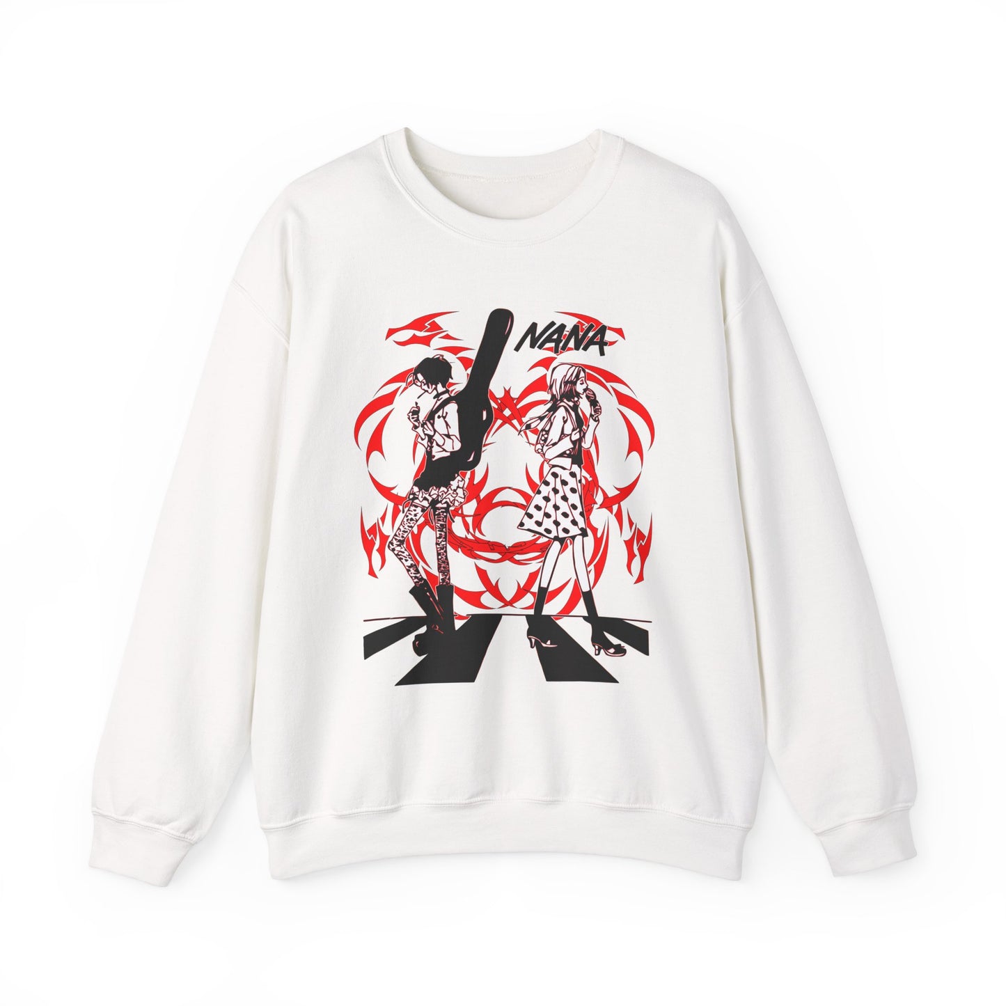 Nana Osaki Black Stones Sweatshirt – 100% Cotton | Stylish Anime Streetwear for NANA Fans