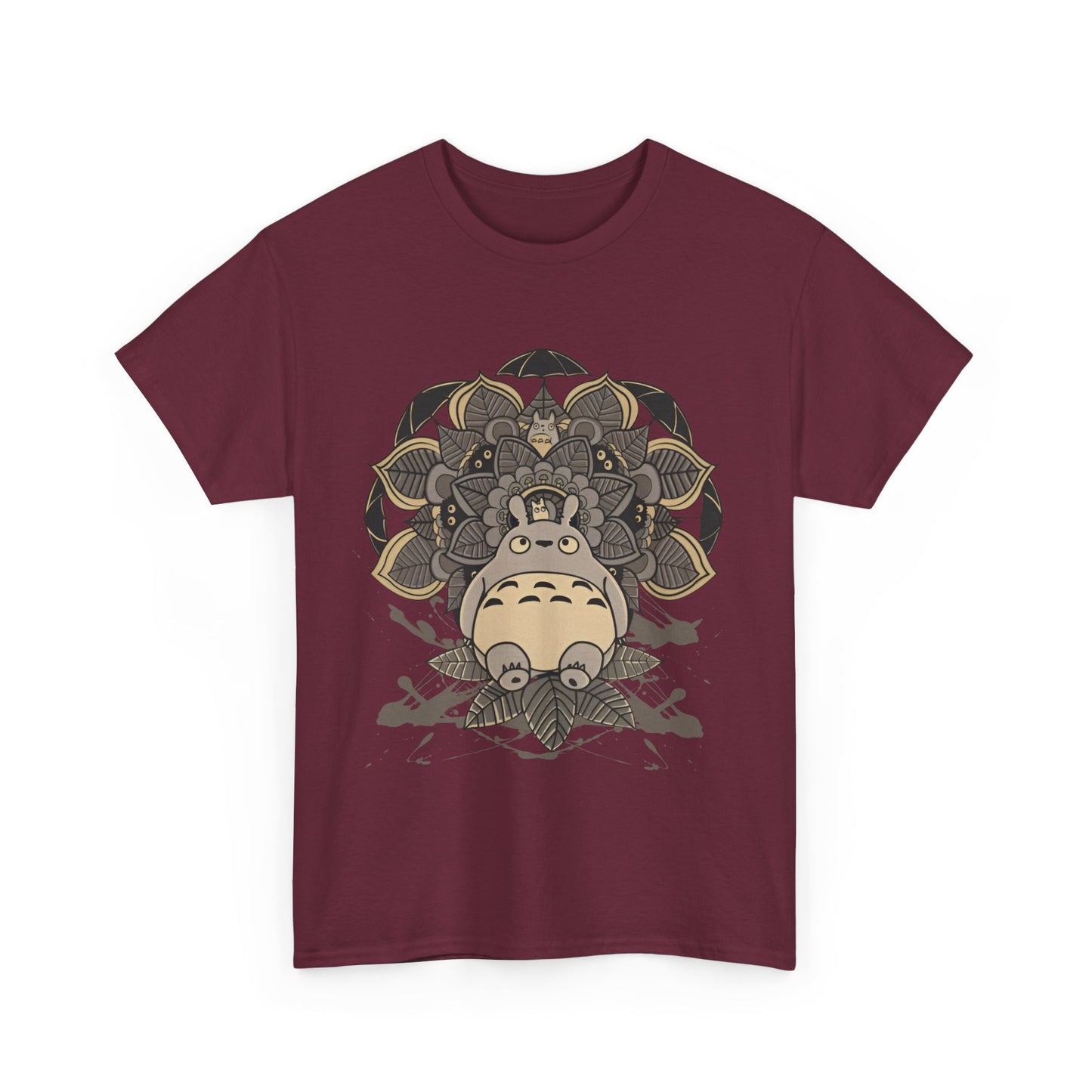 My Neighbor Totoro Art T-Shirt 100% Cotton Studio Ghibli Anime Tee