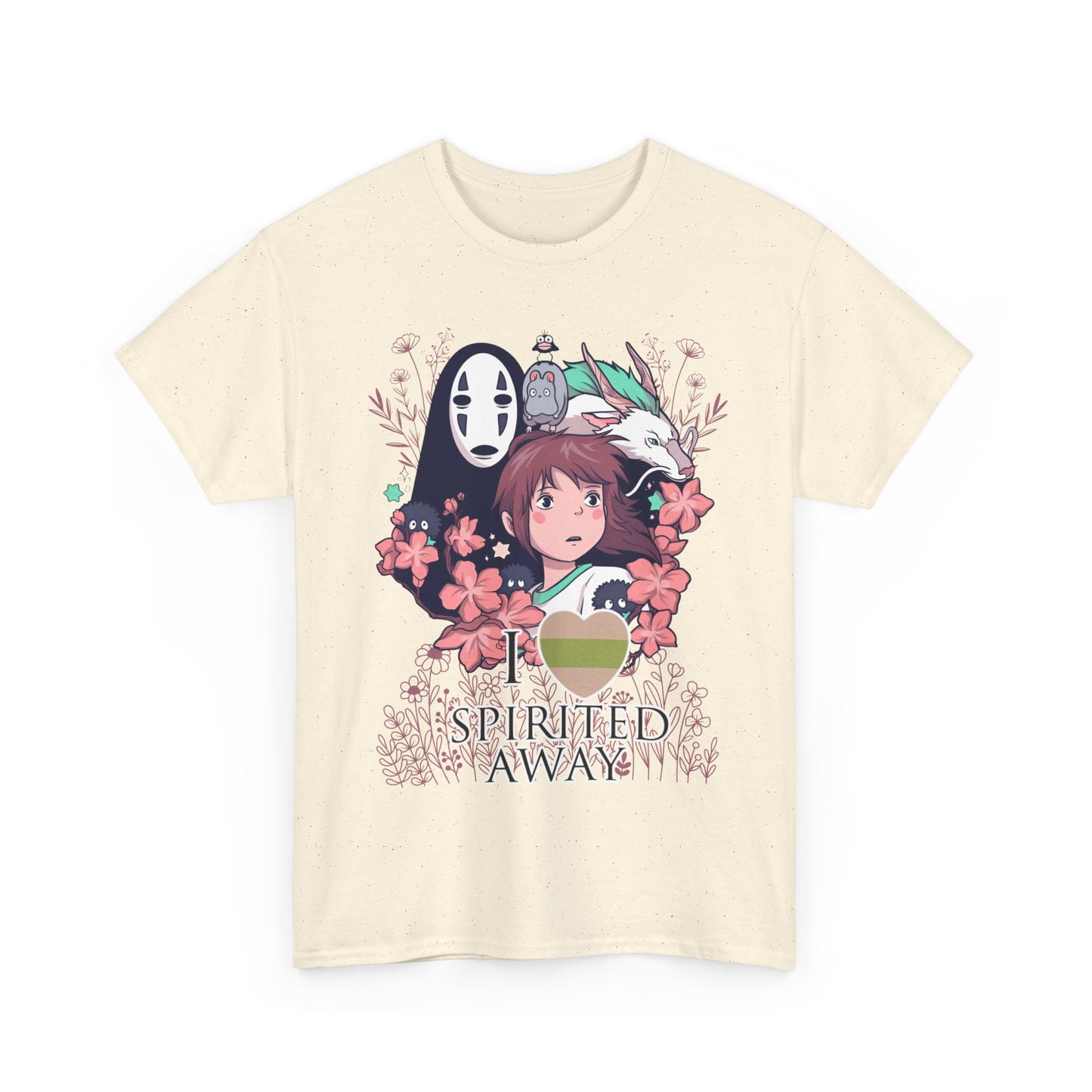 Spirited Away T-Shirt 100% Cotton Studio Ghibli Anime Tee