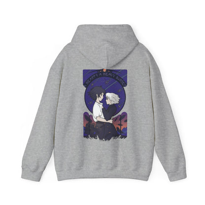 Howl and Sophie Couple Back Print Hoodie – 100% Cotton Studio Ghibli Hoodie from Howl’s Moving Castle