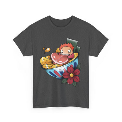 Ponyo Snack Jam T-Shirt | 100% Cotton Studio Ghibli Anime Tee