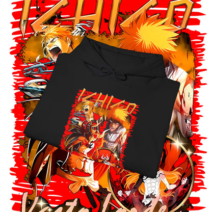 Bleach Anime Cotton Hoodie – Premium Graphic Sweatshirt