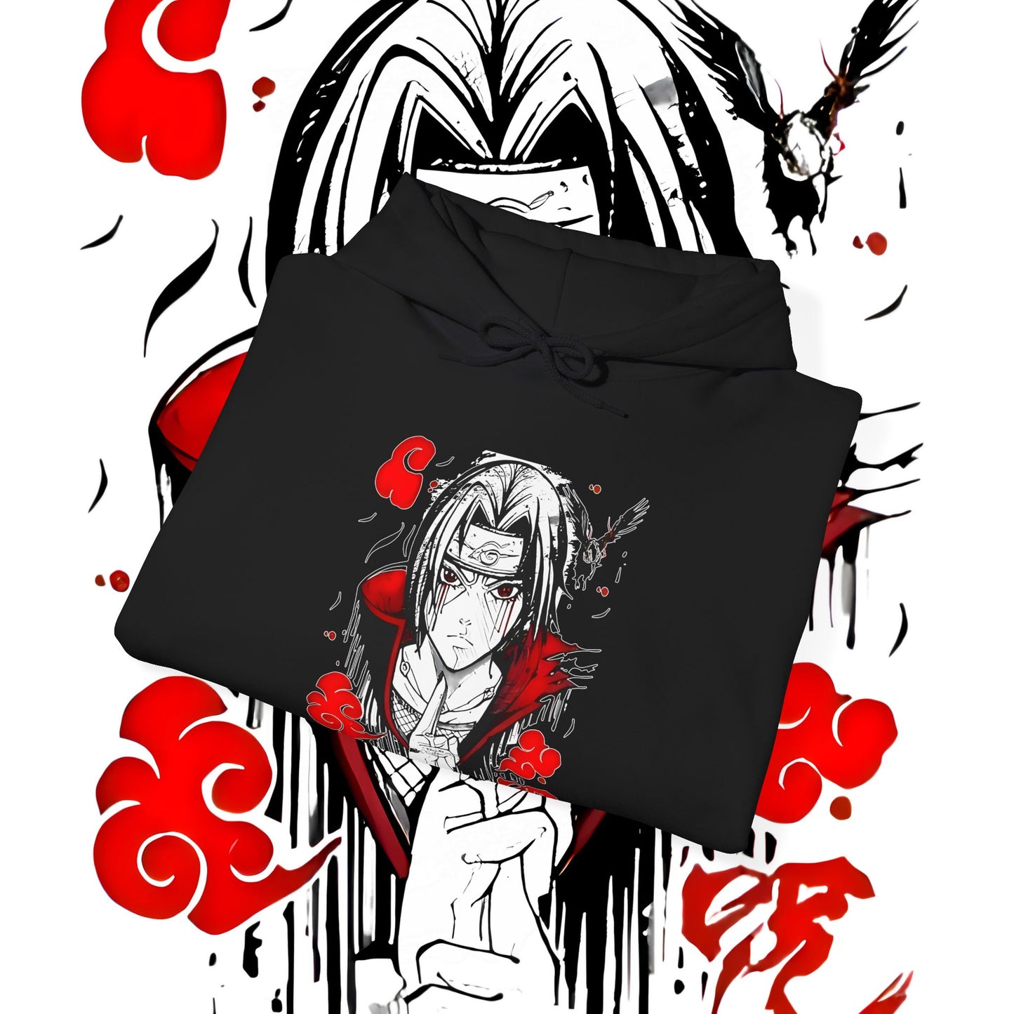 Itachi Uchiha Naruto Hoodie | 100% Cotton Anime Streetwear