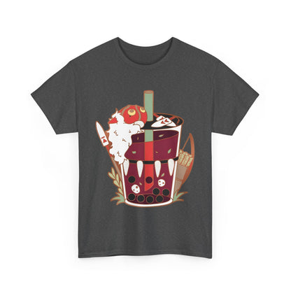 Princess Mononoke Smoothie Art T-Shirt | 100% Cotton Studio Ghibli Anime Tee