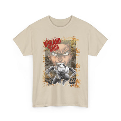 Thorfinn Vinland Saga T-Shirt – 100% Cotton Viking Anime Shirt for Fans