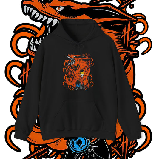 Naruto Uzumaki Kurama Hoodie | Premium Cotton Anime Sweatshirt