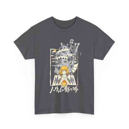 Howl’s Moving Castle Portrait T-Shirt | Studio Ghibli Anime Cotton Tee