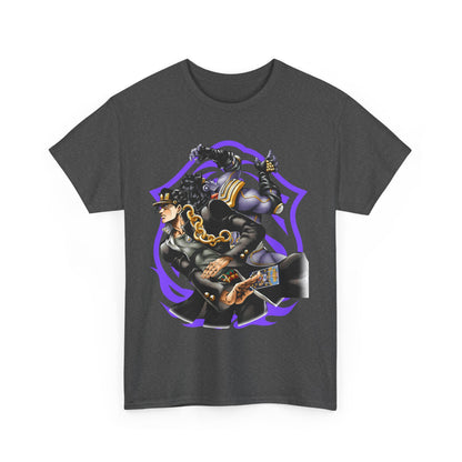 Jotaro Kujo T-Shirt – 100% Cotton JoJo's Bizarre Adventure Anime Tee for Fans