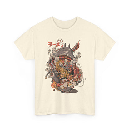 Ghibli Characters Anime T-Shirt | Studio Ghibli Cotton Tee