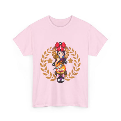 Kiki's Delivery Service T-Shirt 100% Cotton Studio Ghibli Anime Tee