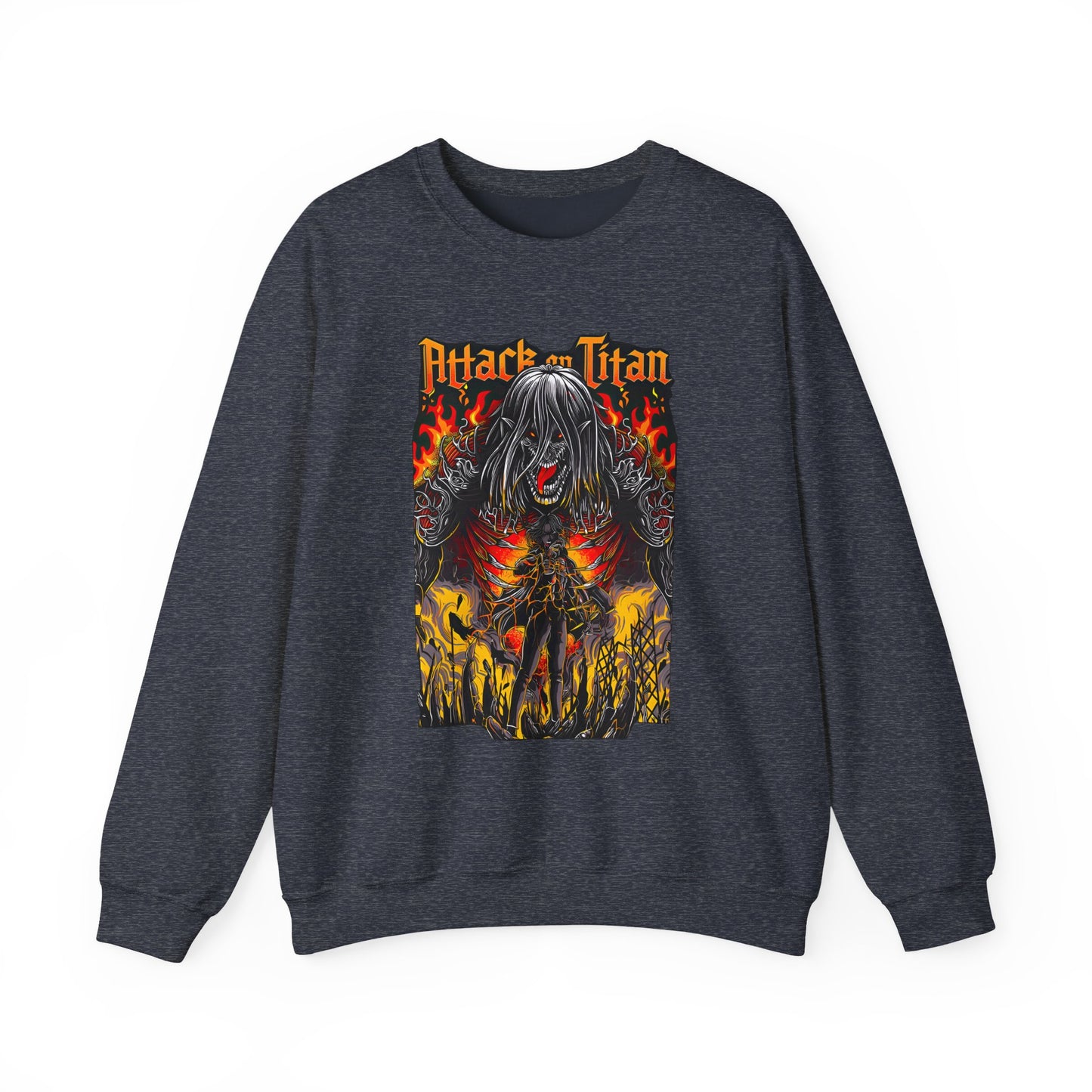 Eren Jaeger Sweatshirt – 100% Cotton Attack on Titan Anime Pullover