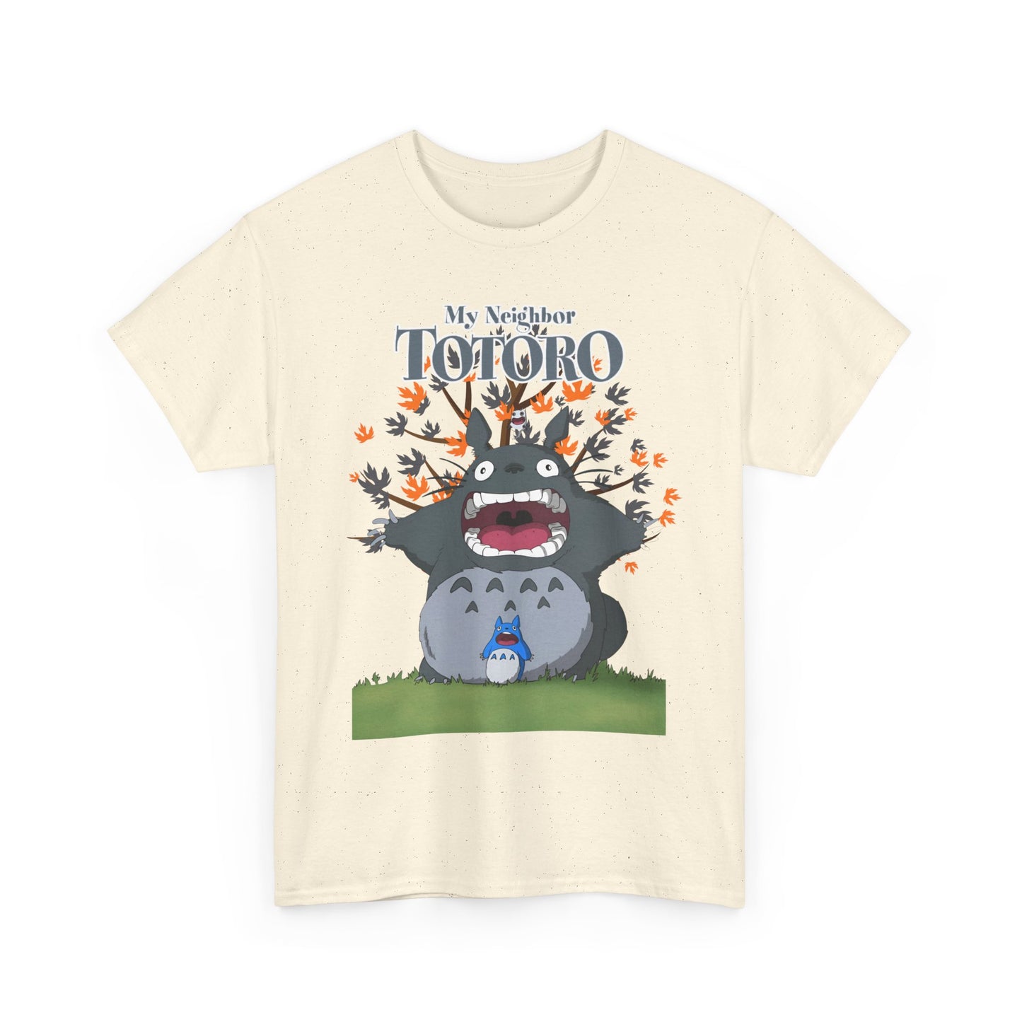 My Neighbor Totoro Scream T-Shirt 100% Cotton Studio Ghibli Tee