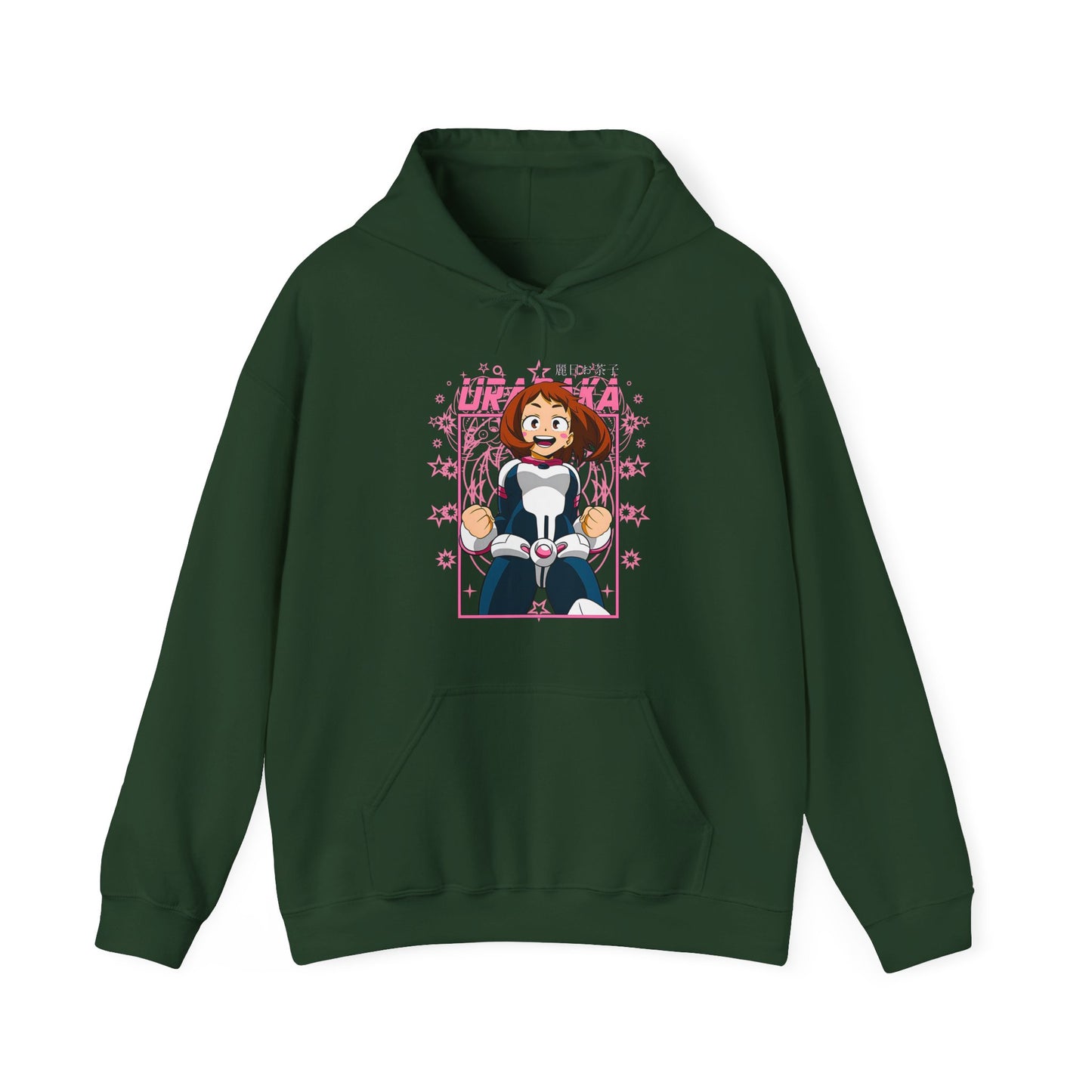 Ochaco Uraraka Hoodie – 100% Cotton Gildan 18500 | My Hero Academia Anime Hoodie for True Fans