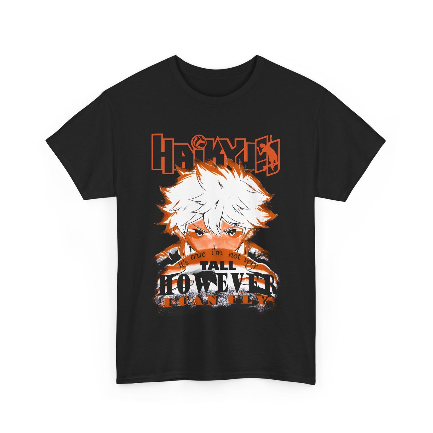 Haikyuu Anime T-Shirt – 100% Cotton Volleyball Team Shirt for Anime Fans