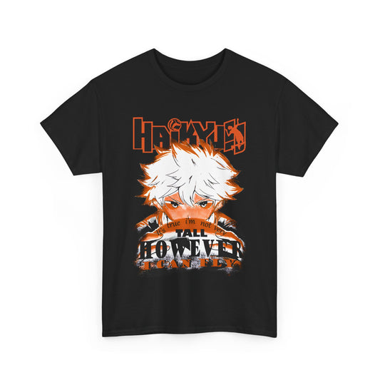Haikyuu Anime T-Shirt – 100% Cotton Volleyball Team Shirt for Anime Fans