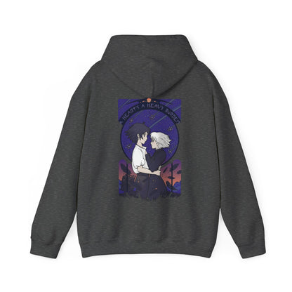 Howl and Sophie Couple Back Print Hoodie – 100% Cotton Studio Ghibli Hoodie from Howl’s Moving Castle
