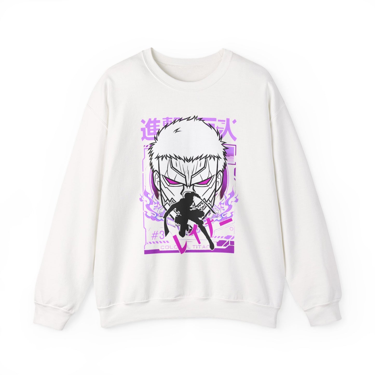 Reiner Braun Sweatshirt – 100% Cotton Attack On Titan Anime Pullover for AOT Fans