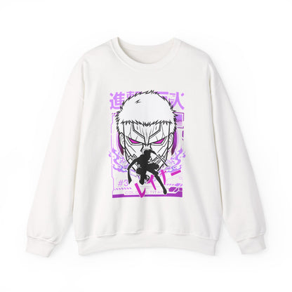 Reiner Braun Sweatshirt – 100% Cotton Attack On Titan Anime Pullover for AOT Fans