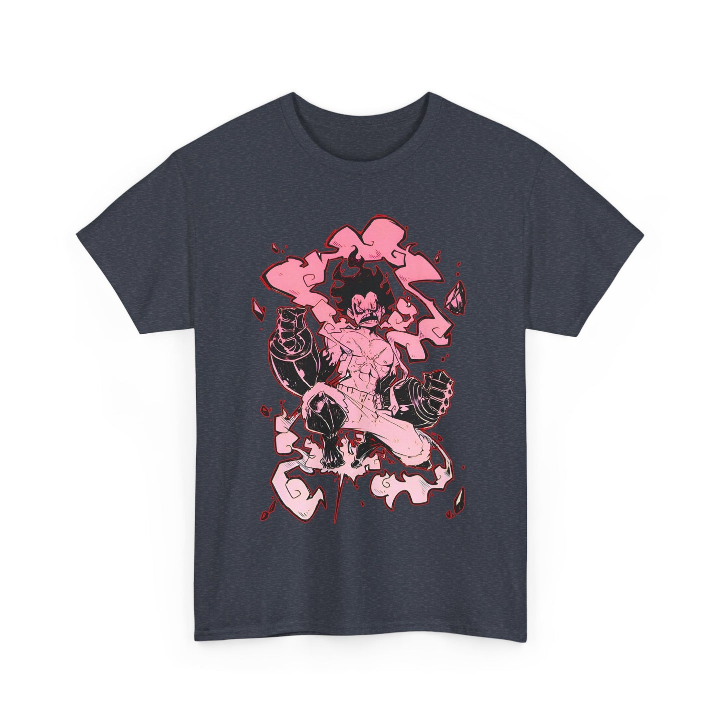 Luffy Gear Fourth Snakeman T-Shirt – 100% Cotton One Piece Anime Tee