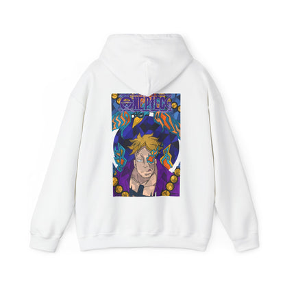 "Marco the Phoenix One Piece Hoodie – 100% Cotton Back Print Anime Sweatshirt"