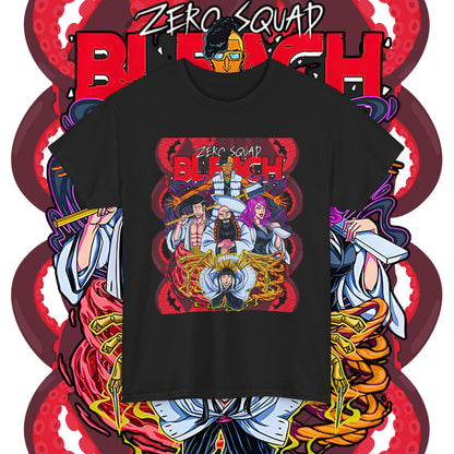 Zero Squad Bleach Cotton T-Shirt | Premium Anime Streetwear Tee