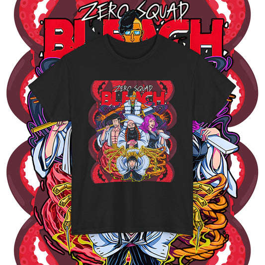 Zero Squad Bleach Cotton T-Shirt | Premium Anime Streetwear Tee