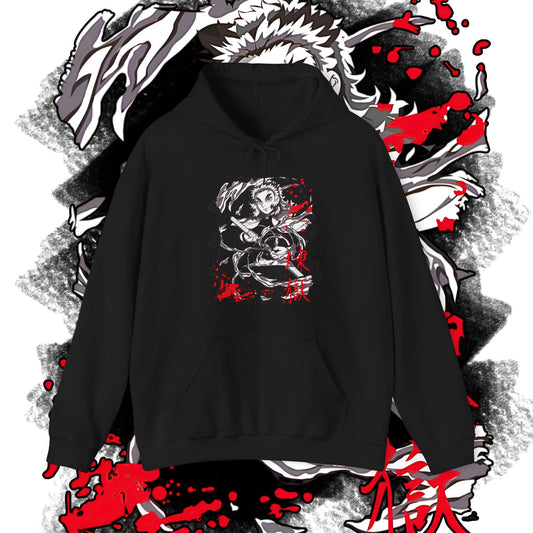 Kyojuro Rengoku Demon Slayer Hashira Hoodie | 100% Cotton Anime Hoodie