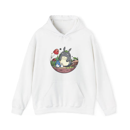 Totoro Bubble Hoodie – 100% Cotton Studio Ghibli Cozy Anime Pullover
